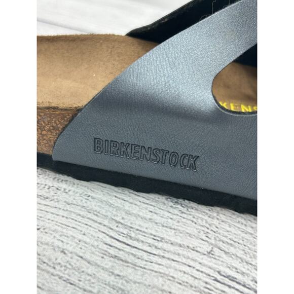 Birkenstock Womens Ice Pearl Florida Soft Footbed Birko-Flor Sandals US Size 37 - Picture 8 of 11